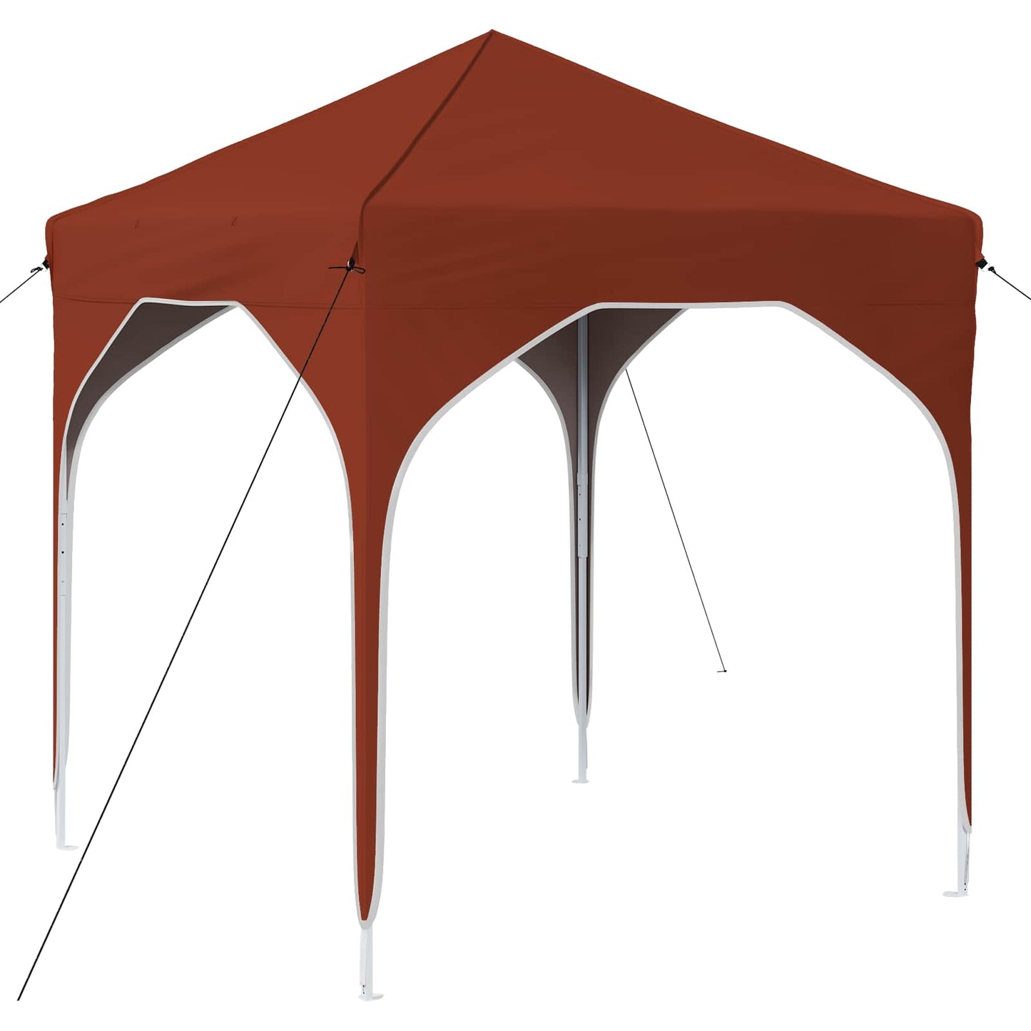 Tenda per feste a pop-up 194 x 194 x 245 cm Terracotta | homemem39