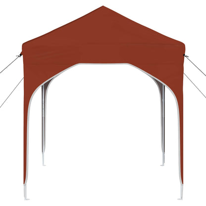 Tenda per feste a pop-up 194 x 194 x 245 cm Terracotta | homemem39