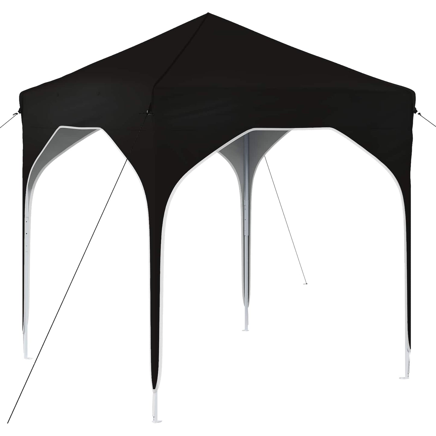 Tenda per feste a pop-up 194 x 194 x 245 cm Nero | homemem39