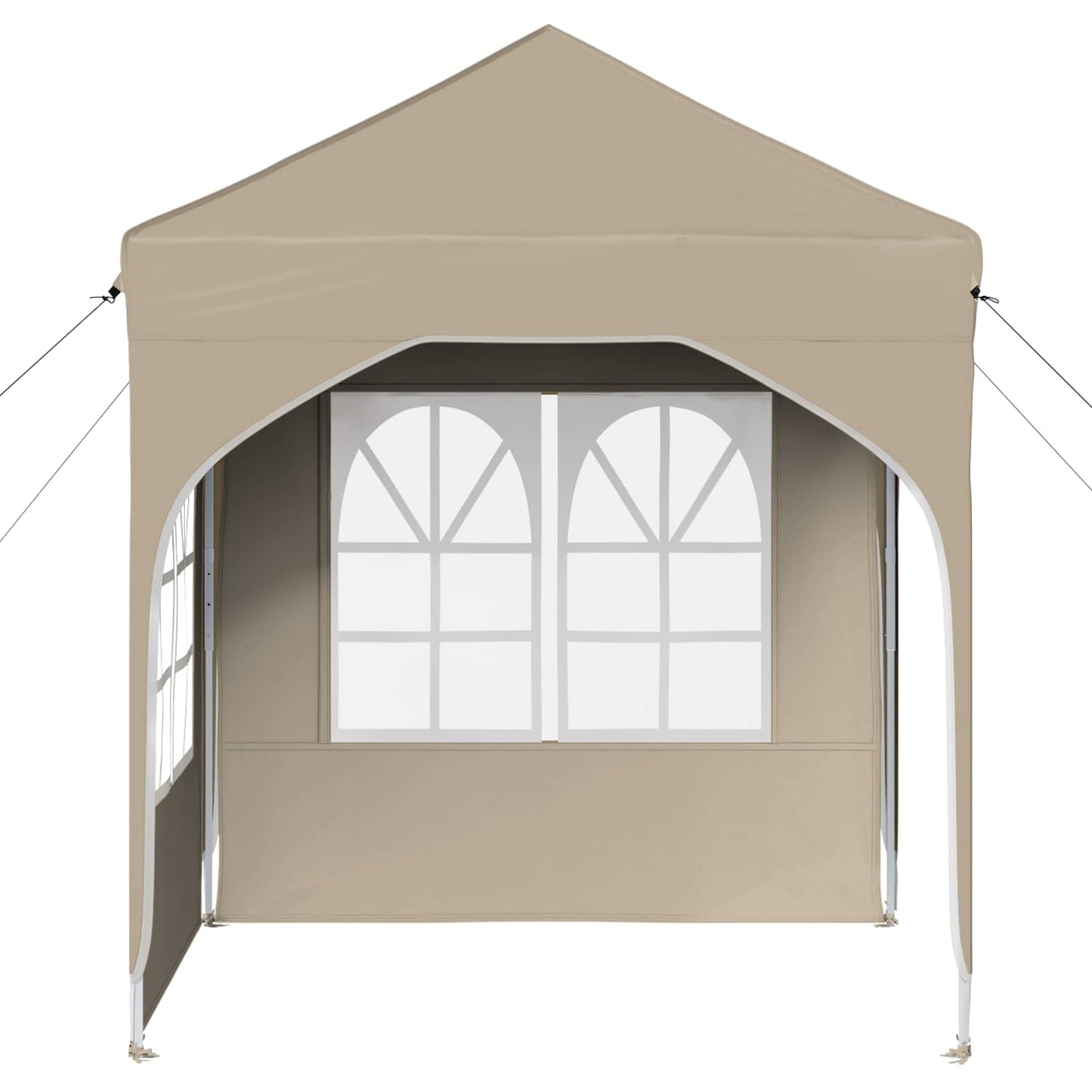Tenda per feste a pop-up 192 x 192 x 245 cm Crema | homemem39
