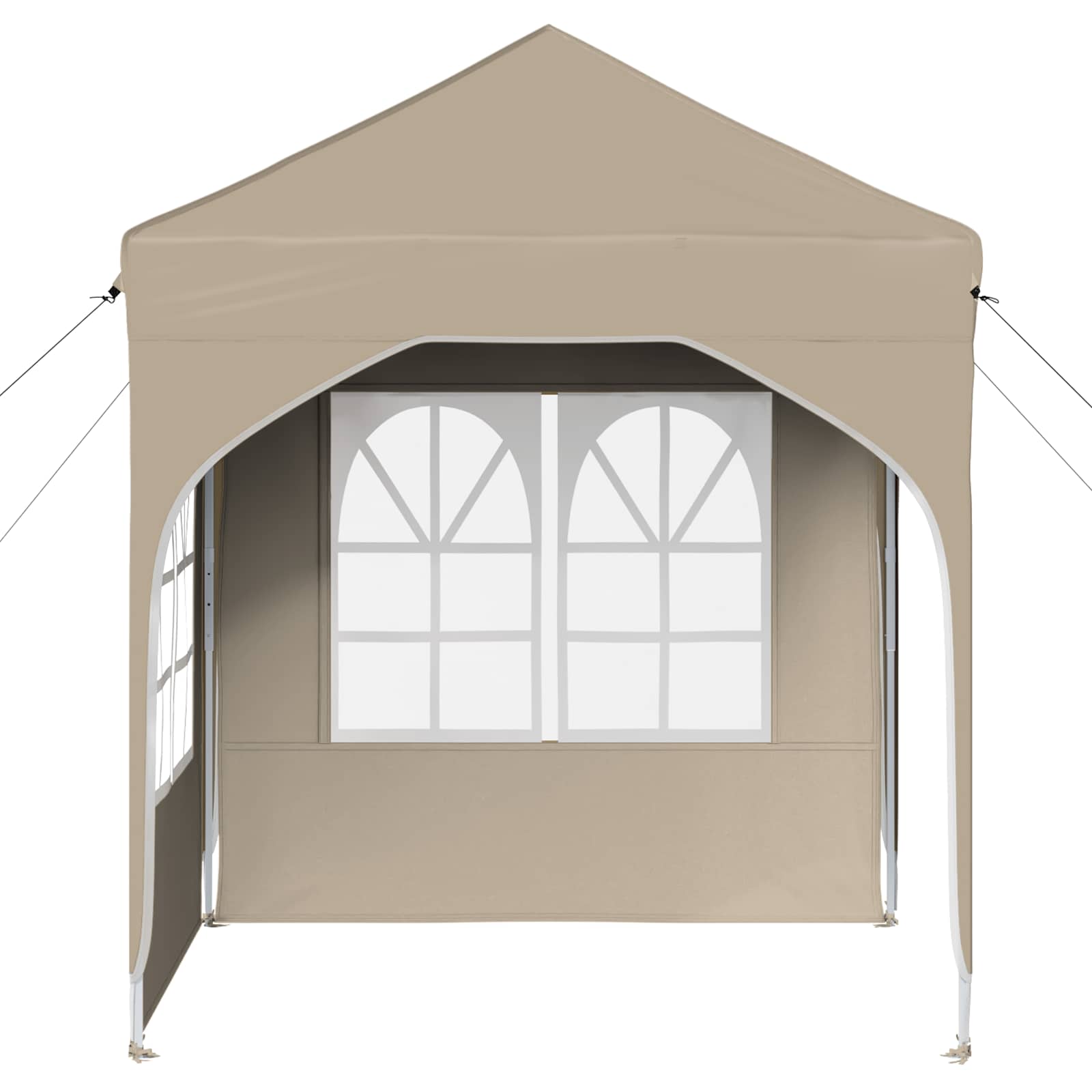 Tenda per feste a pop-up 192 x 192 x 245 cm Crema | homemem39