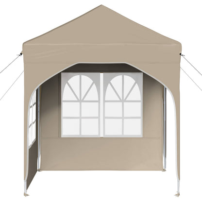 Tenda per feste a pop-up 192 x 192 x 245 cm Crema