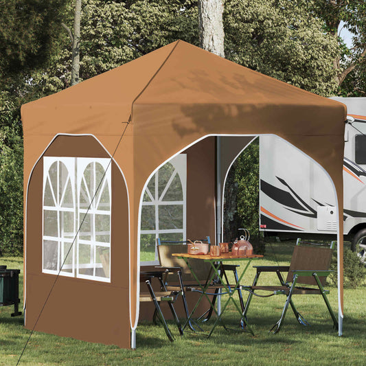 Tenda per feste a pop-up 192 x 192 x 245 cm Beige | homemem39