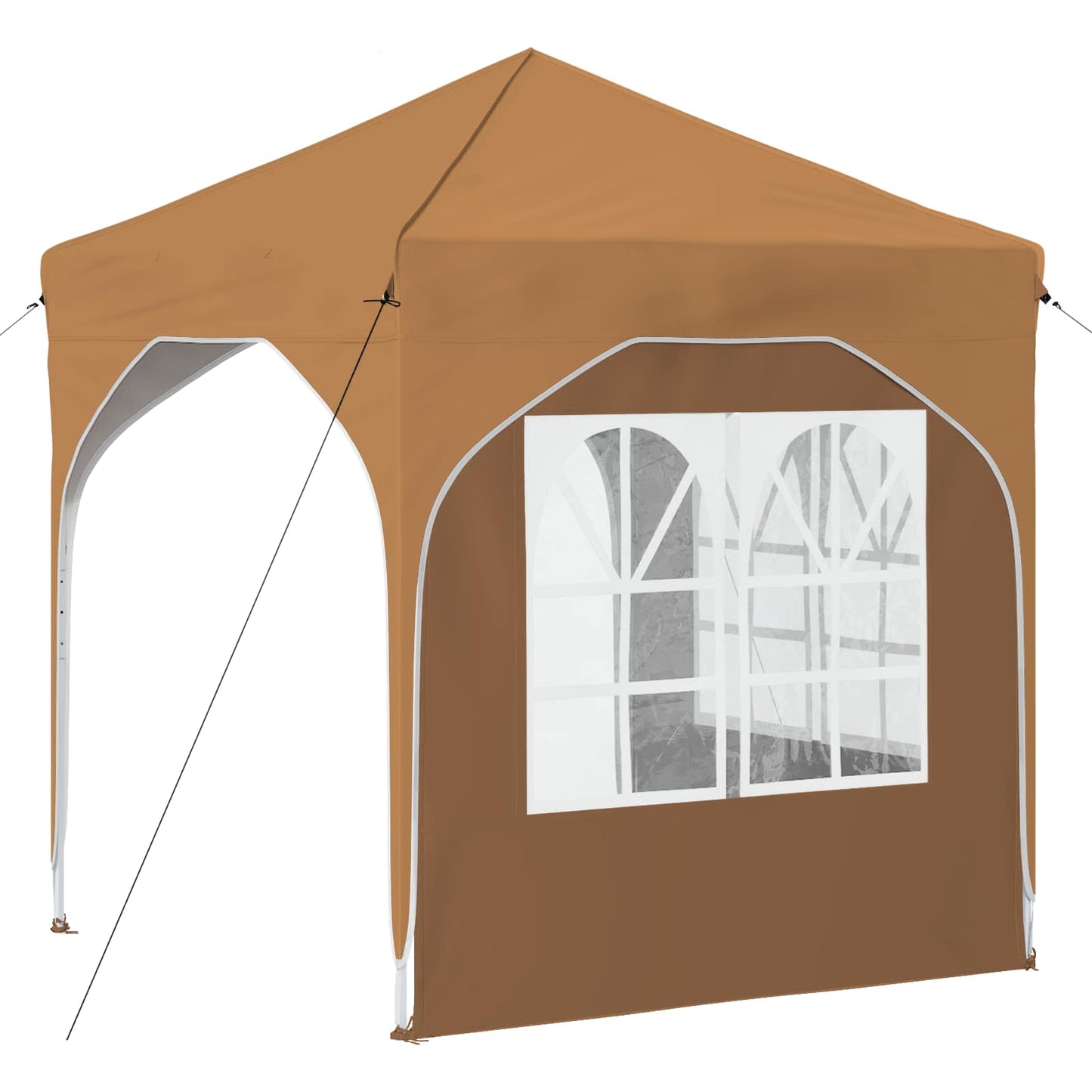 Tenda per feste a pop-up 192 x 192 x 245 cm Beige | homemem39