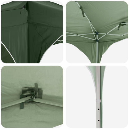 Tenda per feste a pop-up 192 x 192 x 245 cm Verde