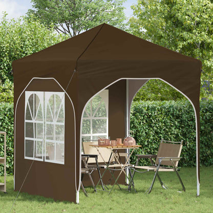 Tenda per feste a pop-up 192 x 192 x 245 cm Tortora