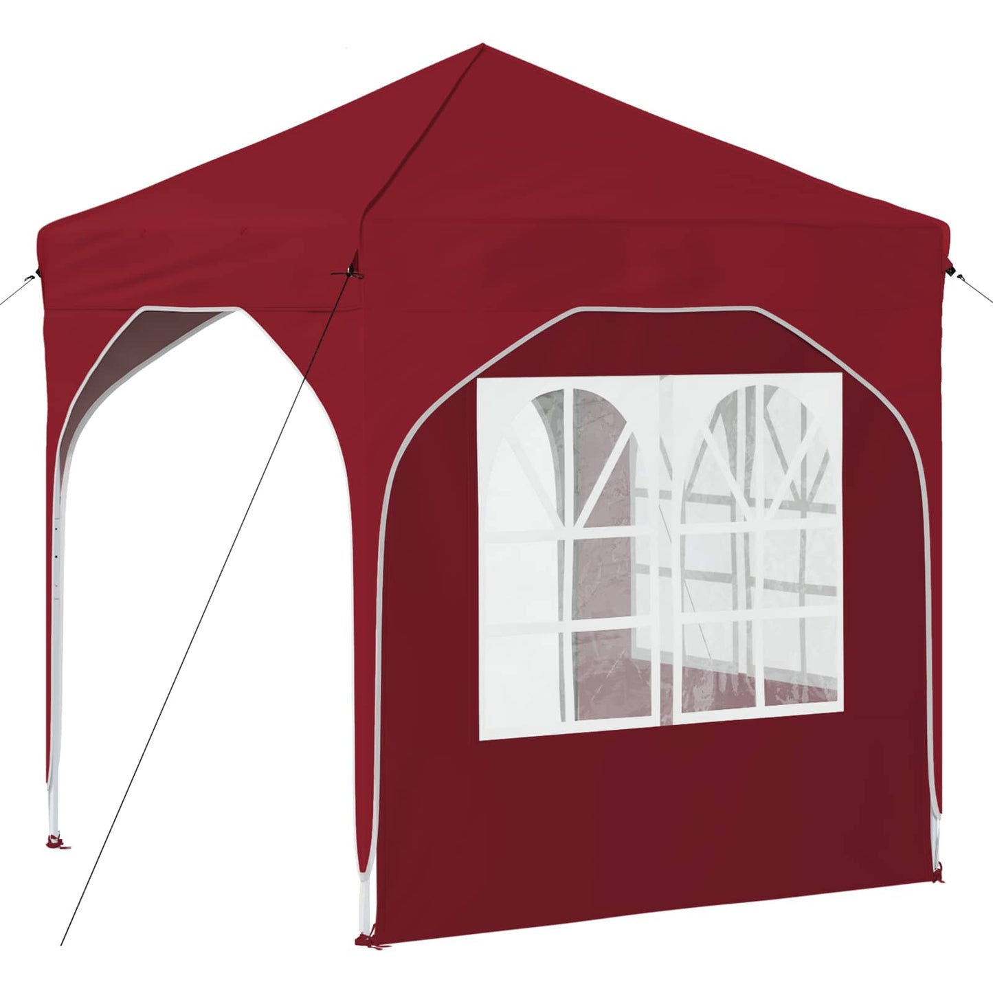 Tenda per feste a pop-up 192 x 192 x 245 cm Borgogna