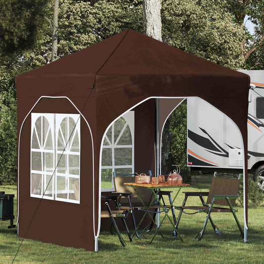 Tenda per feste a pop-up 192 x 192 x 245 cm Marrone | homemem39