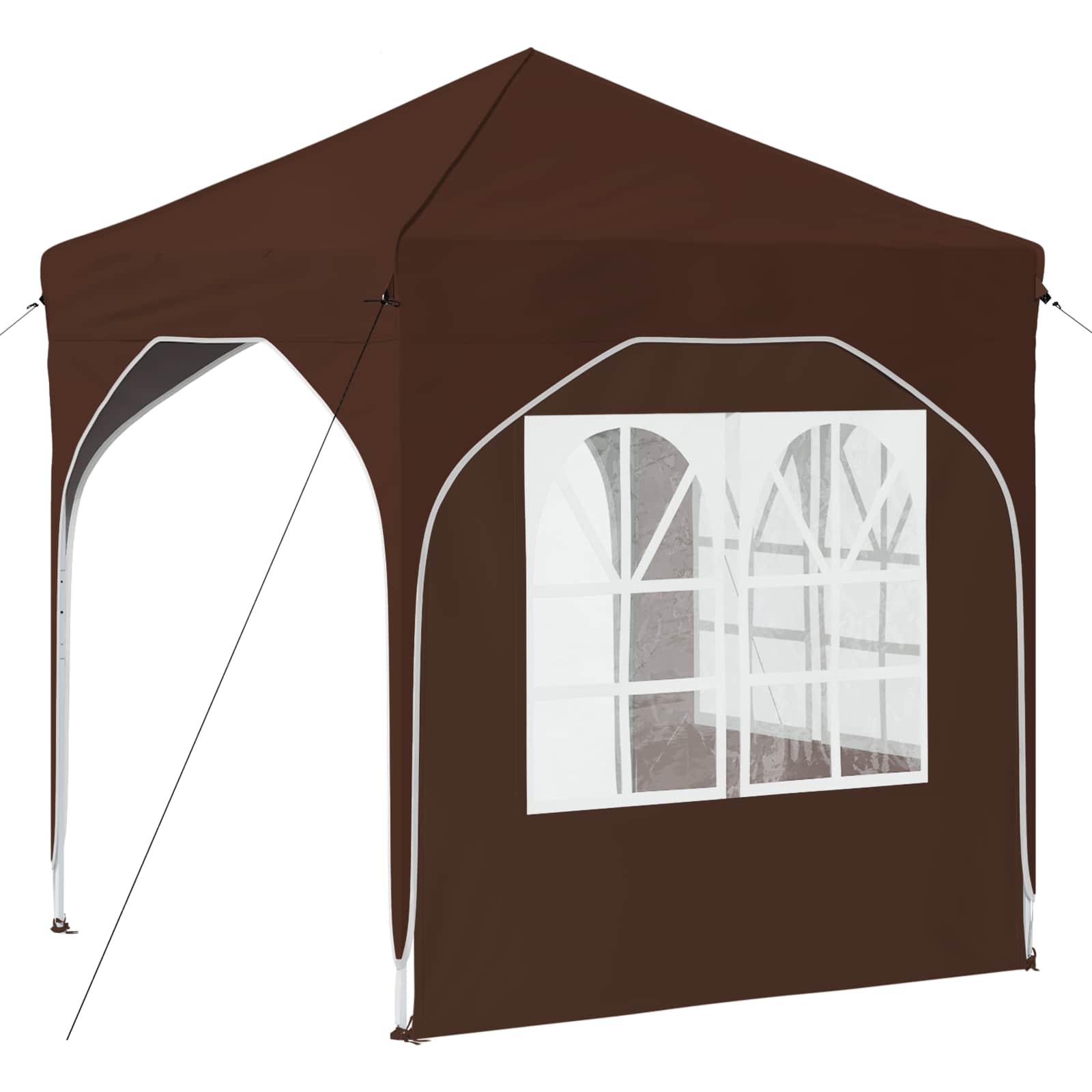 Tenda per feste a pop-up 192 x 192 x 245 cm Marrone | homemem39