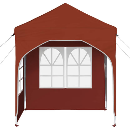 Tenda per feste a pop-up 192 x 192 x 245 cm Terracotta | homemem39