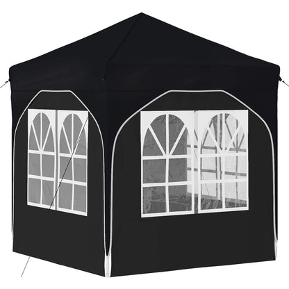 Tenda per feste a pop-up 192 x 192 x 245 cm Antracite