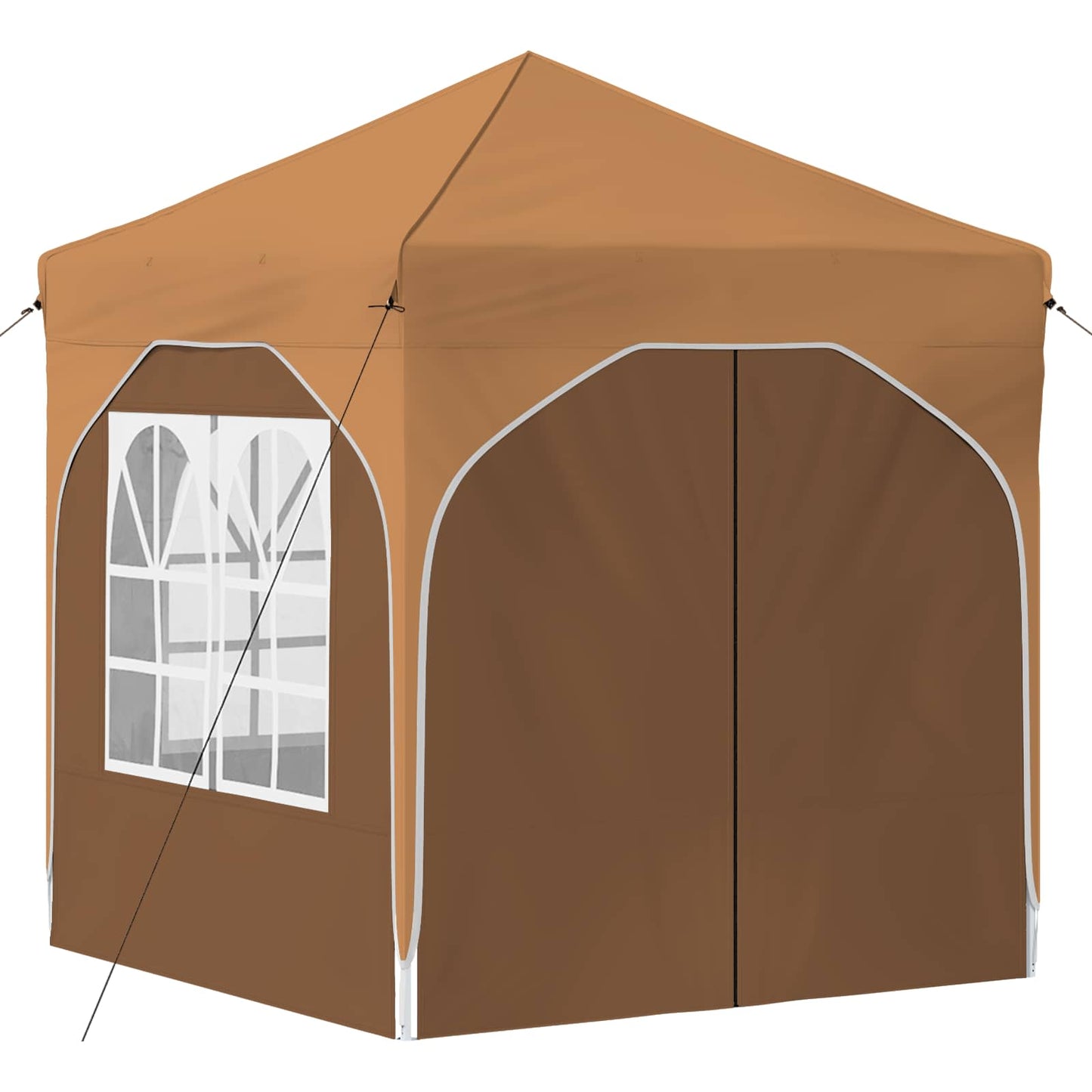 Tenda per feste a pop-up 192 x 192 x 245 cm Beige | homemem39
