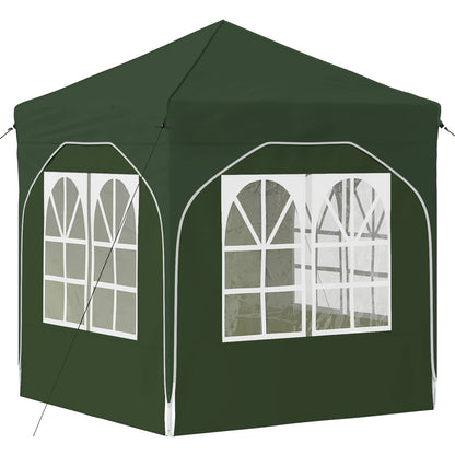 Tenda per feste a pop-up 192 x 192 x 245 cm Verde | homemem39