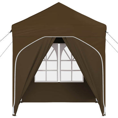Tenda per feste a pop-up 192 x 192 x 245 cm Tortora