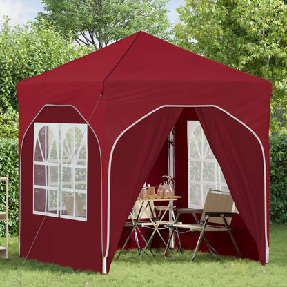 Tenda per feste a pop-up 192 x 192 x 245 cm Borgogna