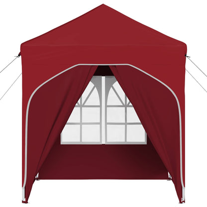 Tenda per feste a pop-up 192 x 192 x 245 cm Borgogna | homemem39