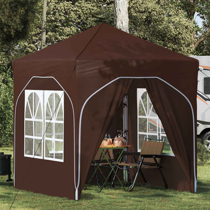 Tenda per feste a pop-up 192 x 192 x 245 cm Marrone | homemem39