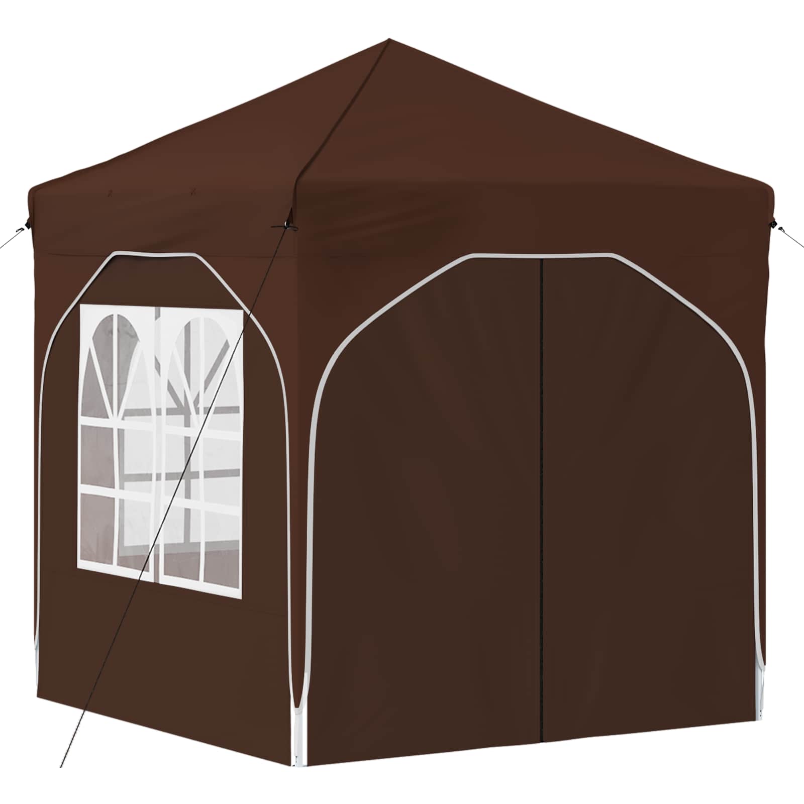 Tenda per feste a pop-up 192 x 192 x 245 cm Marrone | homemem39