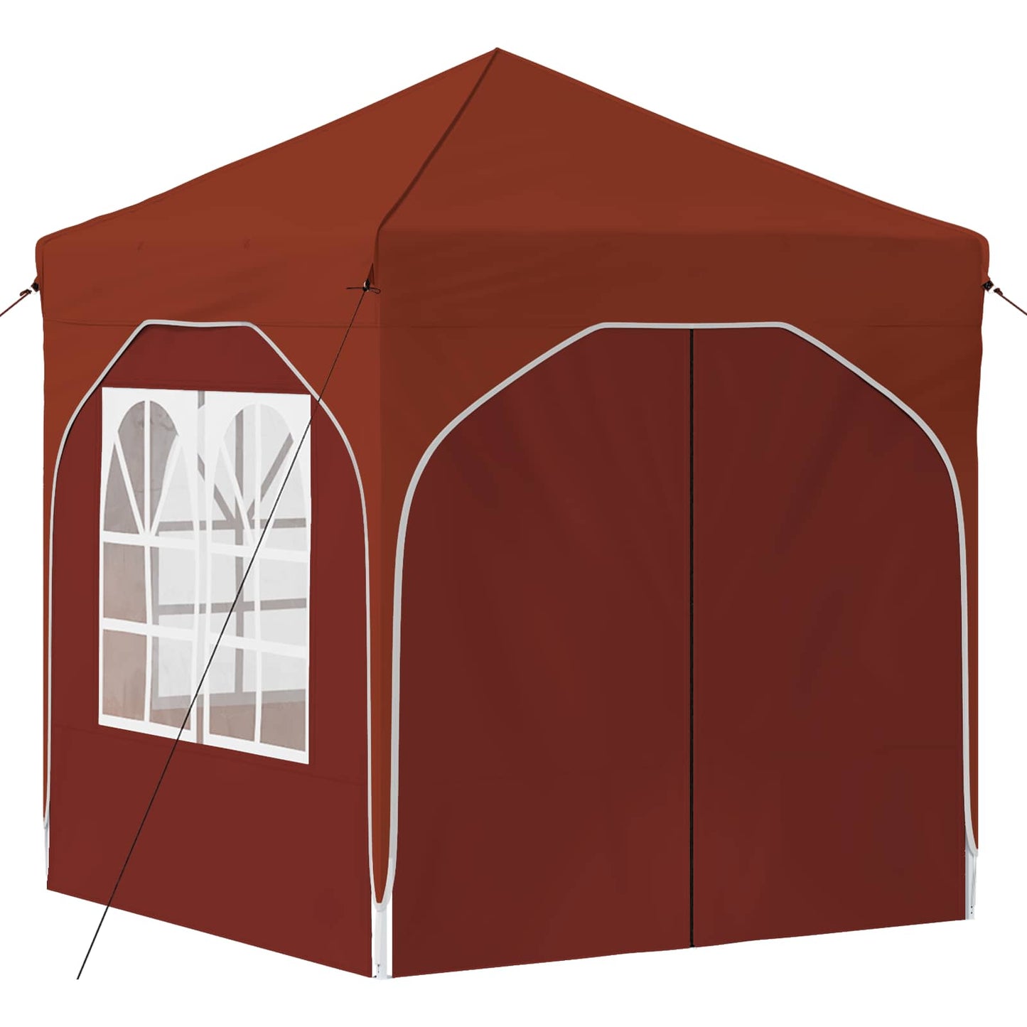 Tenda per feste a pop-up 192 x 192 x 245 cm Terracotta | homemem39