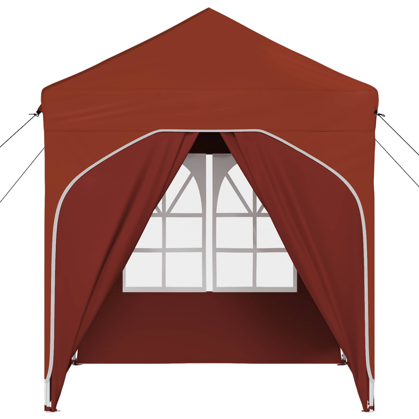 Tenda per feste a pop-up 192 x 192 x 245 cm Terracotta | homemem39
