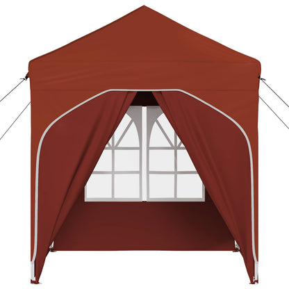 Tenda per feste a pop-up 192 x 192 x 245 cm Terracotta | homemem39