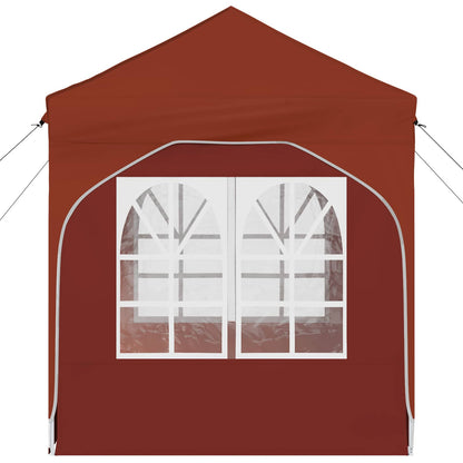 Tenda per feste a pop-up 192 x 192 x 245 cm Terracotta | homemem39