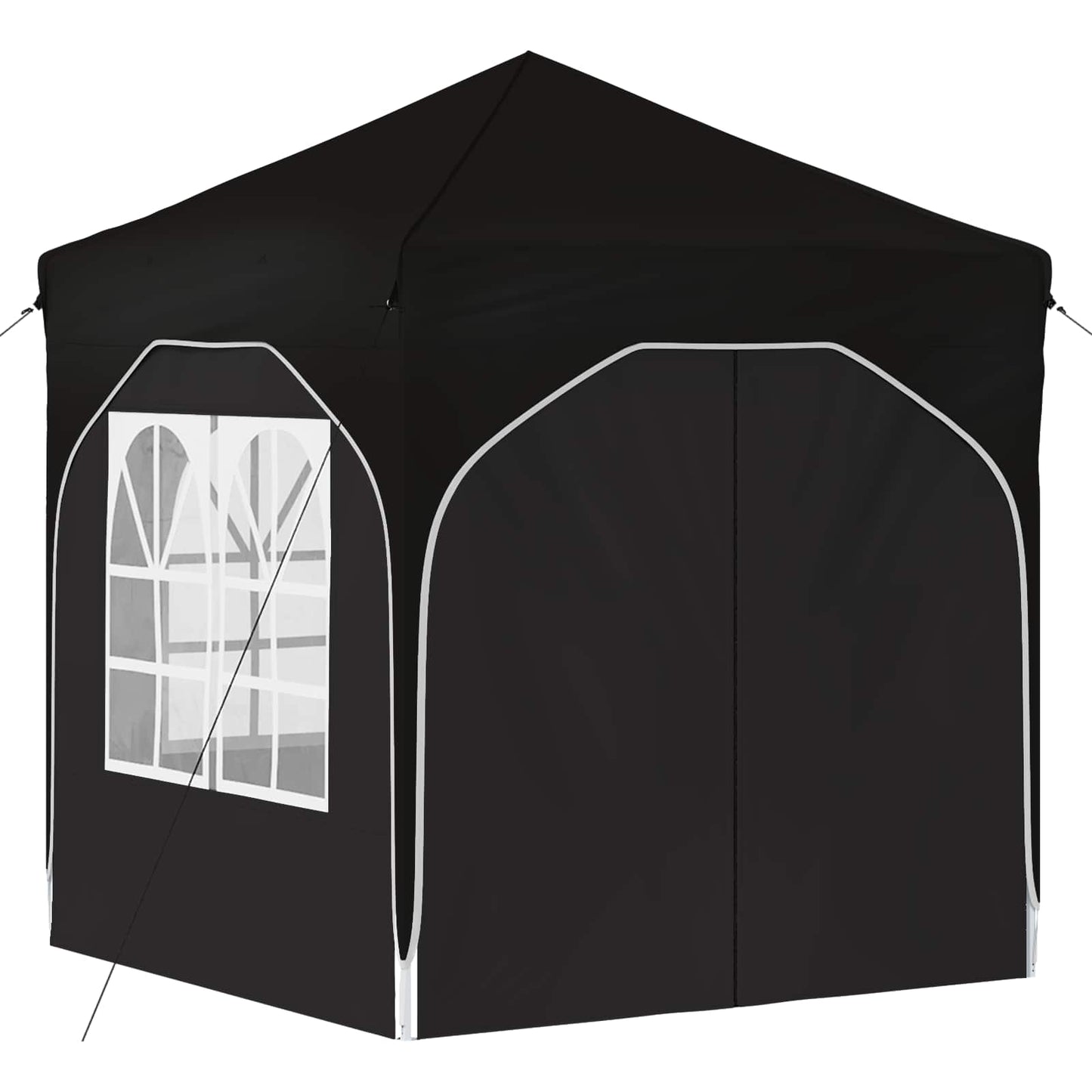 Tenda per feste a pop-up 192 x 192 x 245 cm Nero | homemem39