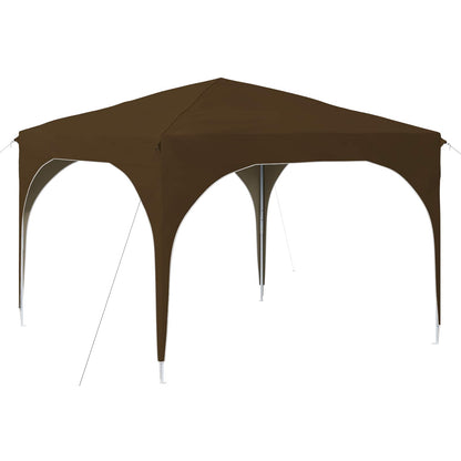 Tenda per feste a pop-up 290 x 290 x 245 cm Tortora | homemem39