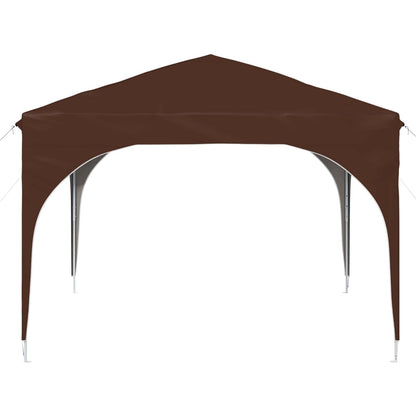 Tenda per feste a pop-up 290 x 290 x 245 cm Marrone | homemem39