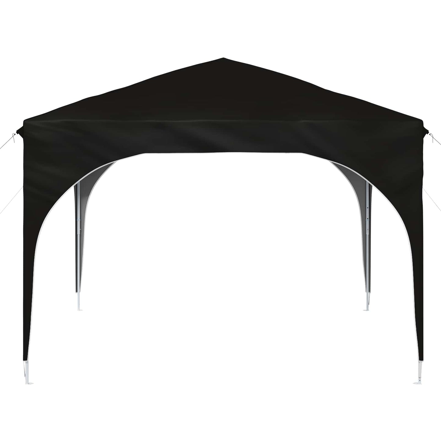 Tenda per feste a pop-up 290 x 290 x 245 cm Nero