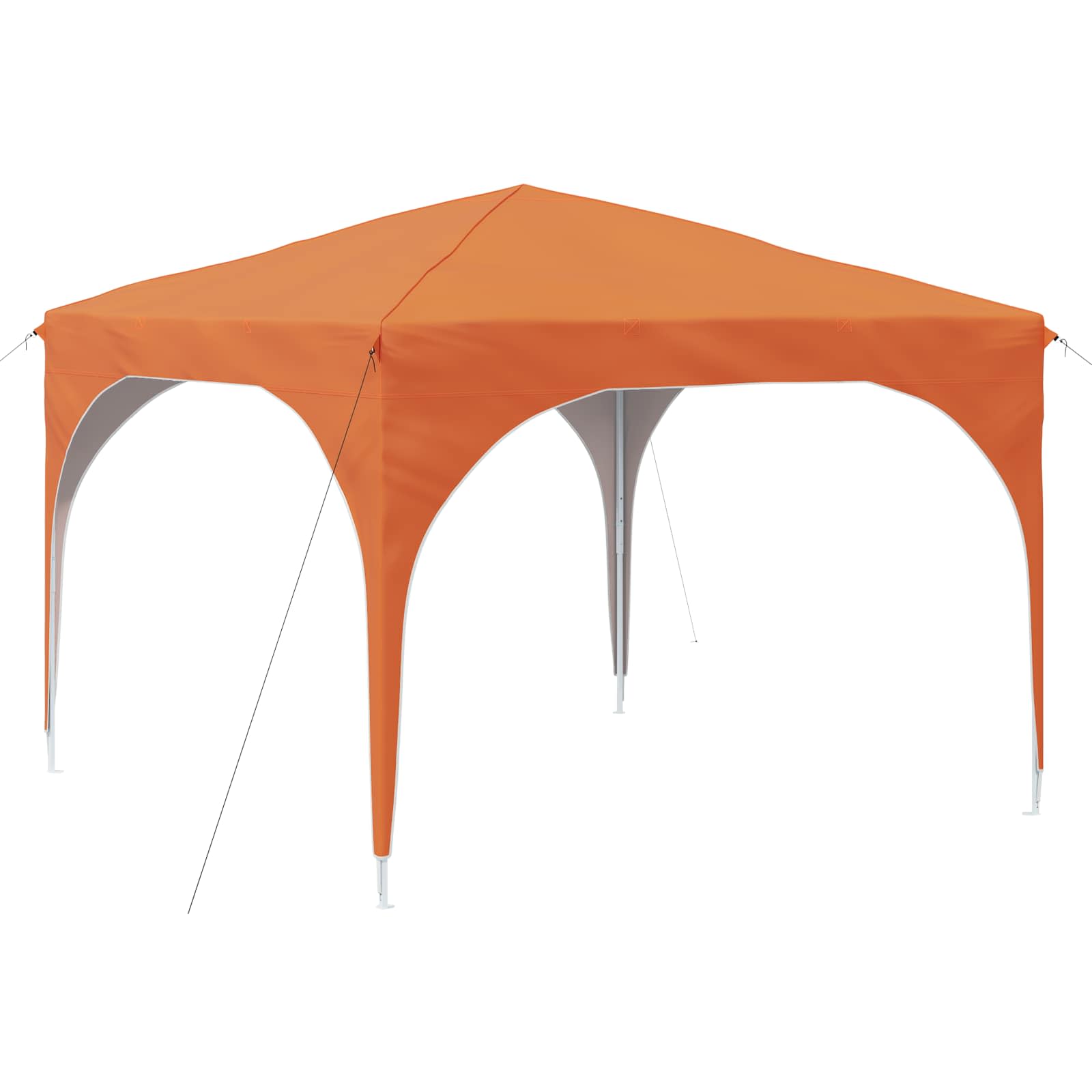 Tenda per feste a pop-up 290 x 290 x 245 cm Arancione | homemem39