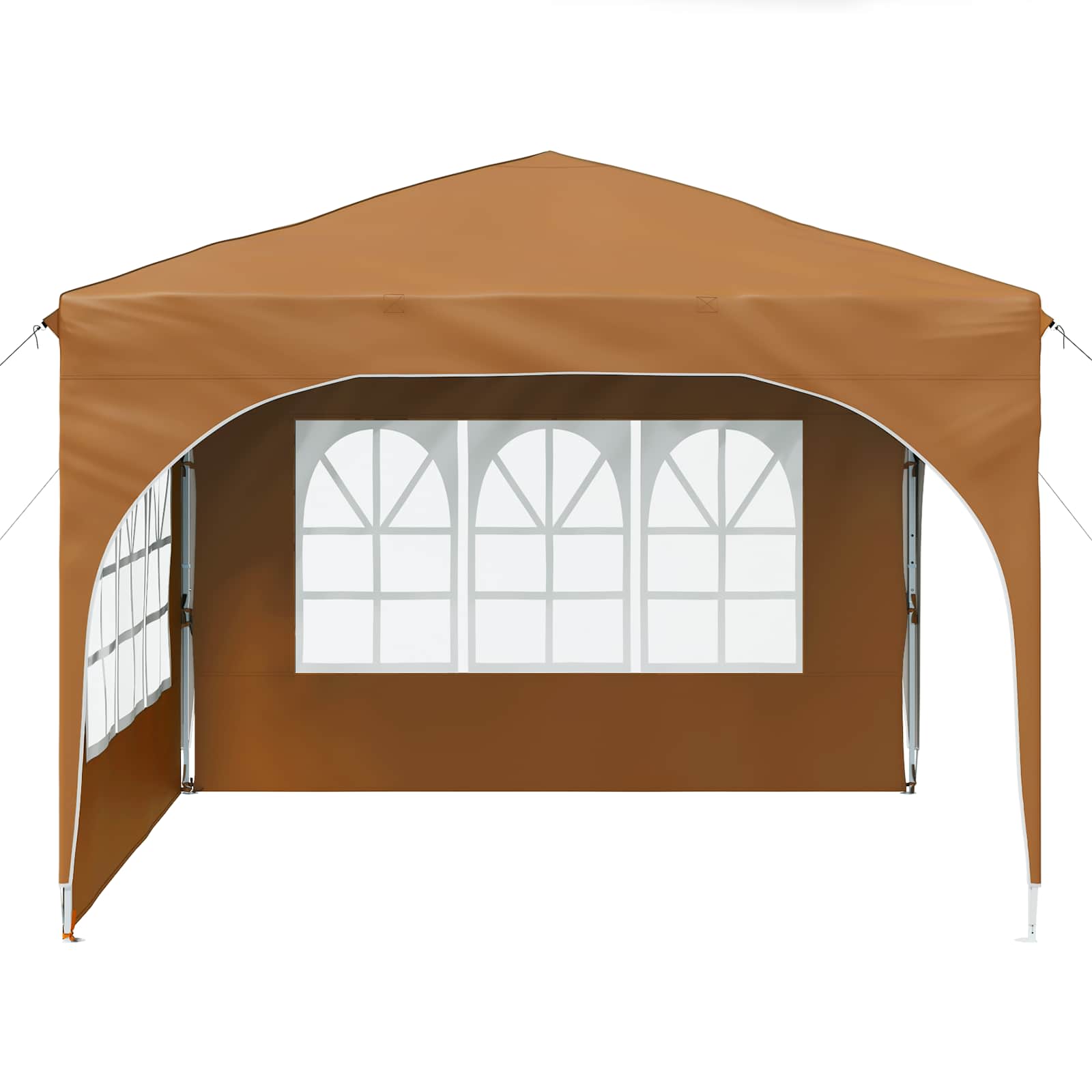 Tenda per feste a pop-up 290 x 290 x 245 cm Beige | homemem39