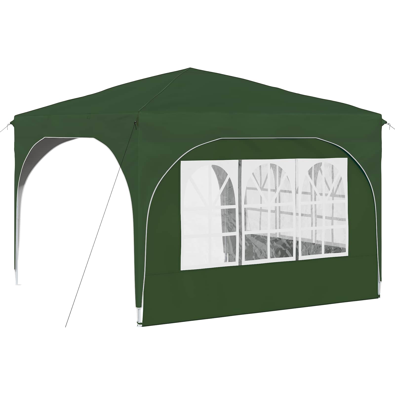 Tenda per feste a pop-up 290 x 290 x 245 cm Verde | homemem39