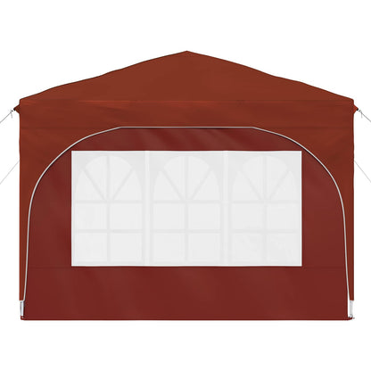 Tenda per feste a pop-up 290 x 290 x 245 cm Terracotta | homemem39