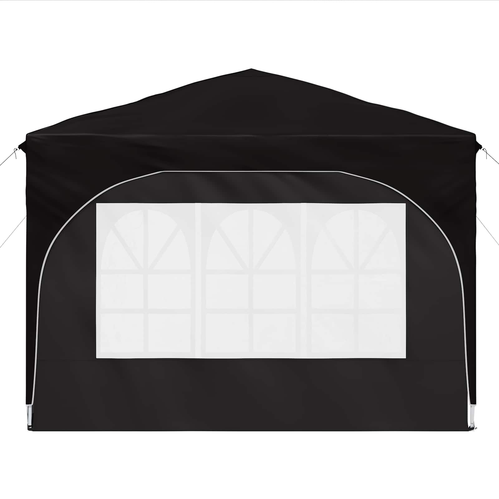 Tenda per feste a pop-up 290 x 290 x 245 cm Nero | homemem39