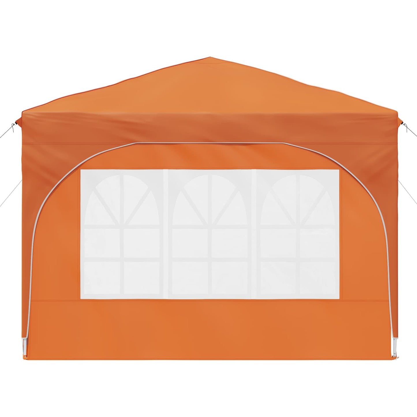 Tenda per feste a pop-up 290 x 290 x 245 cm Arancione