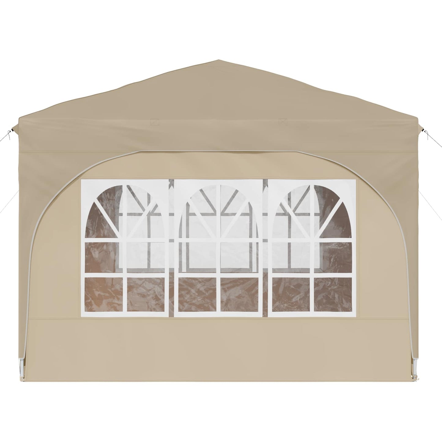 Tenda per feste a pop-up 290 x 290 x 245 cm Crema | homemem39