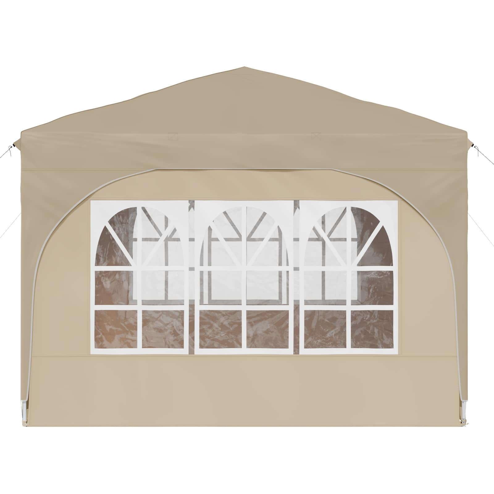 Tenda per feste a pop-up 290 x 290 x 245 cm Crema | homemem39