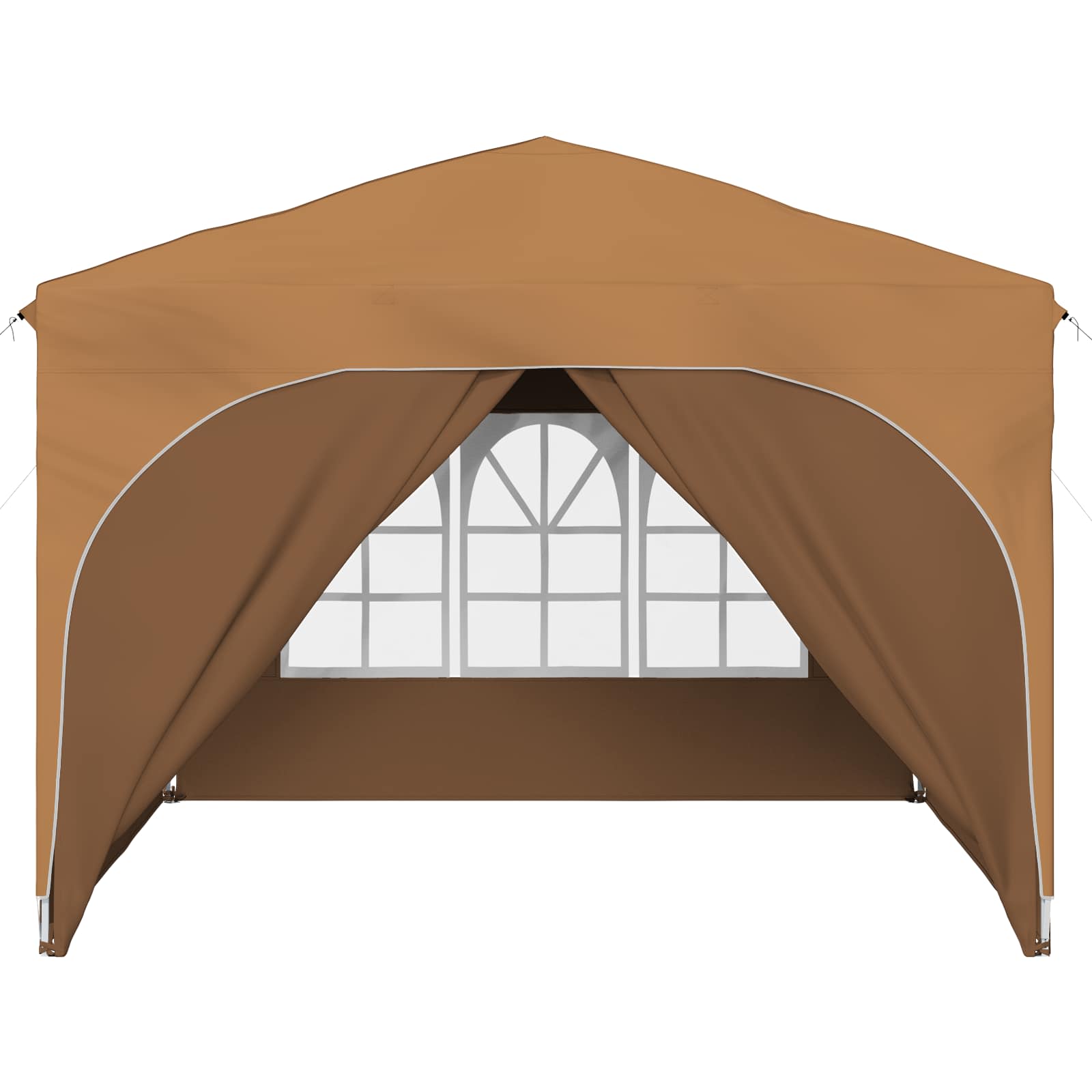 Tenda per feste a pop-up 290 x 290 x 245 cm Beige | homemem39
