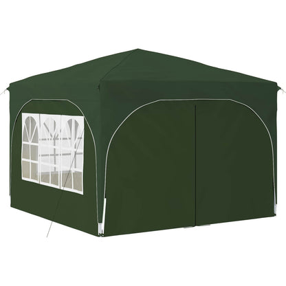 Tenda per feste a pop-up 290 x 290 x 245 cm Verde | homemem39