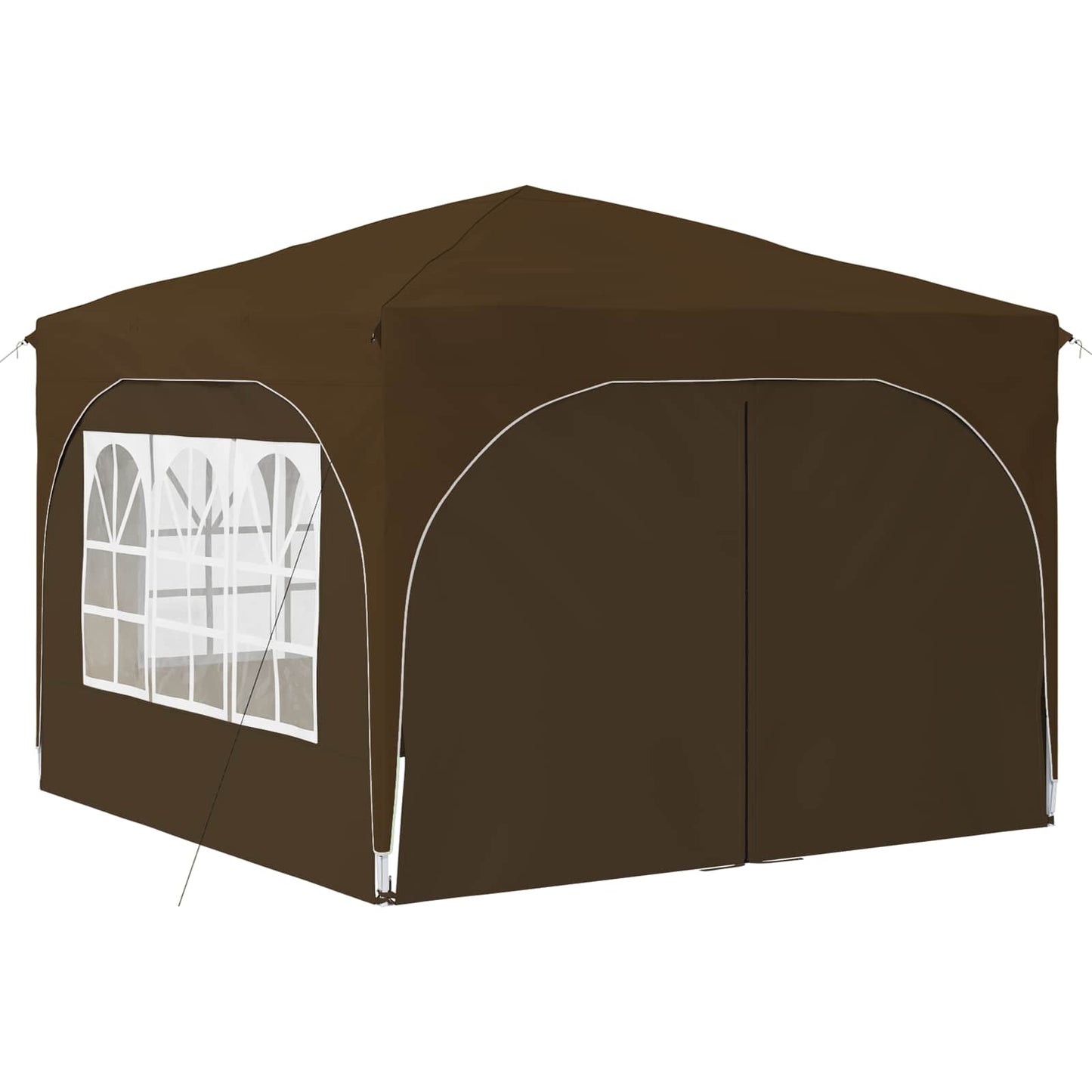Tenda per feste a pop-up 290 x 290 x 245 cm Tortora | homemem39