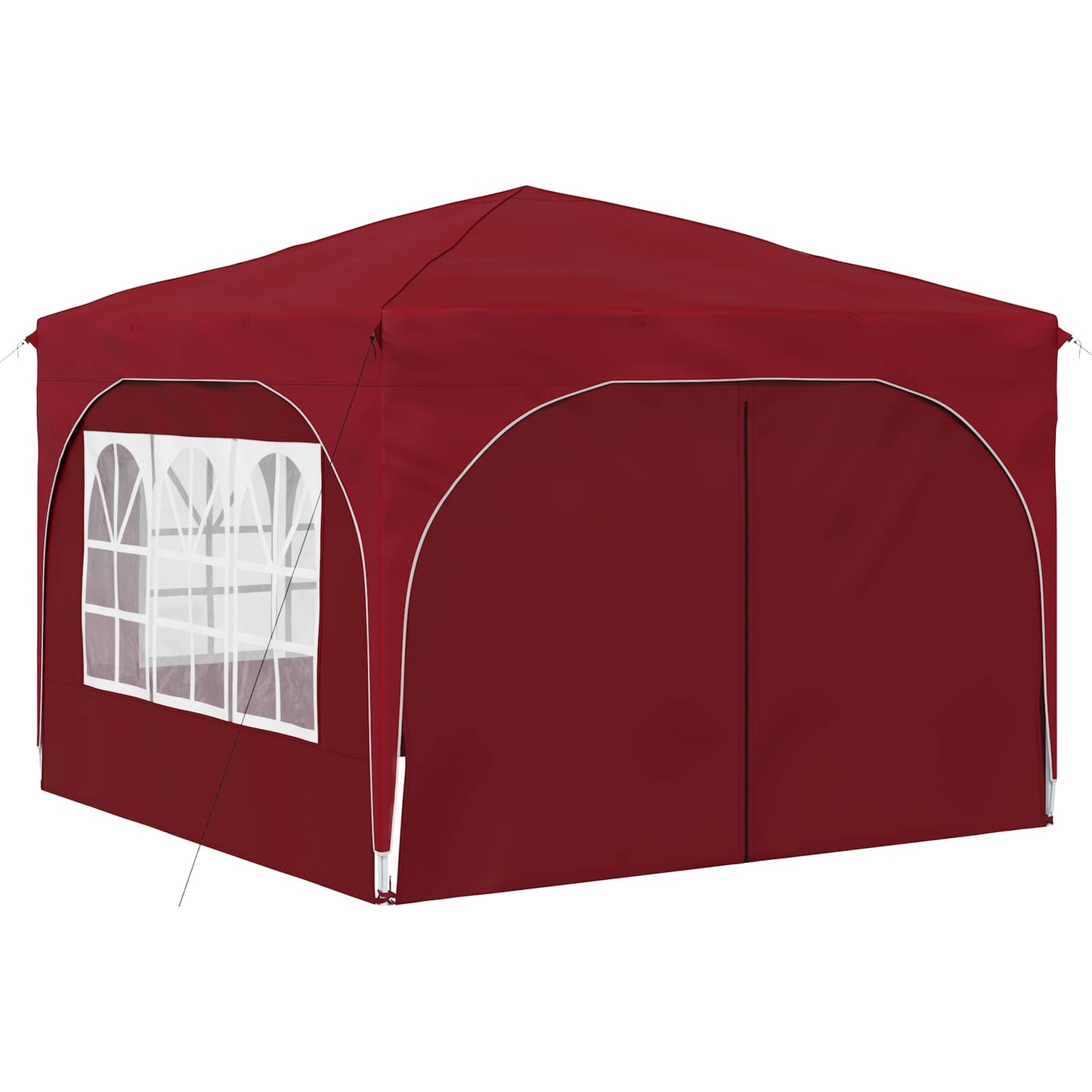Tenda per feste a pop-up 290 x 290 x 245 cm Borgogna | homemem39