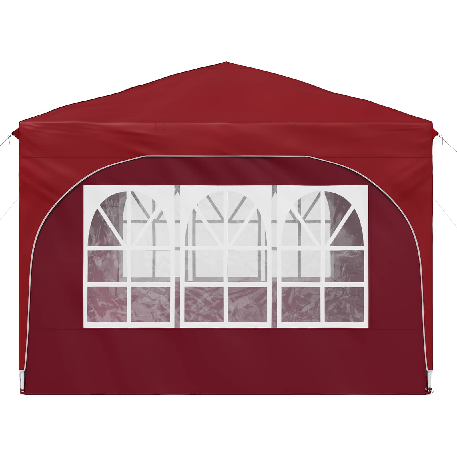 Tenda per feste a pop-up 290 x 290 x 245 cm Borgogna | homemem39