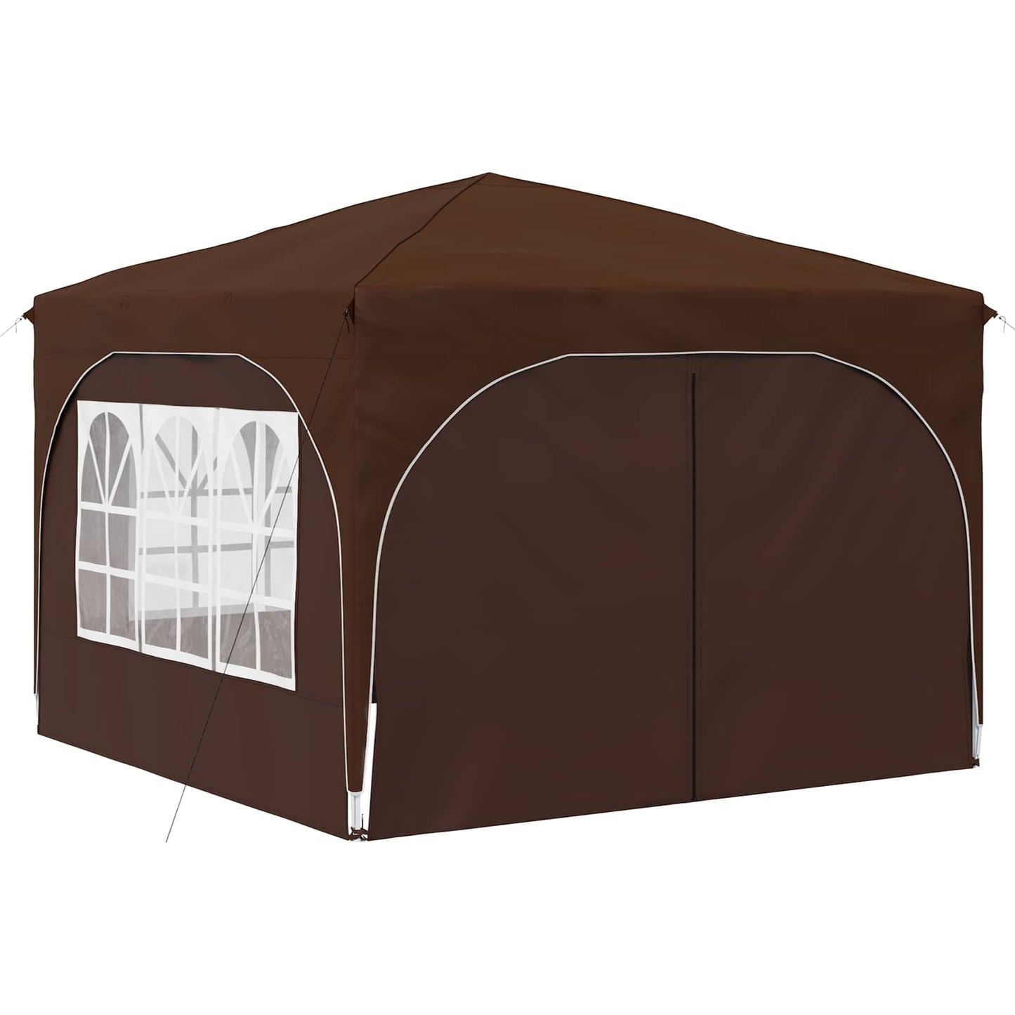 Tenda per feste a pop-up 290 x 290 x 245 cm Marrone | homemem39
