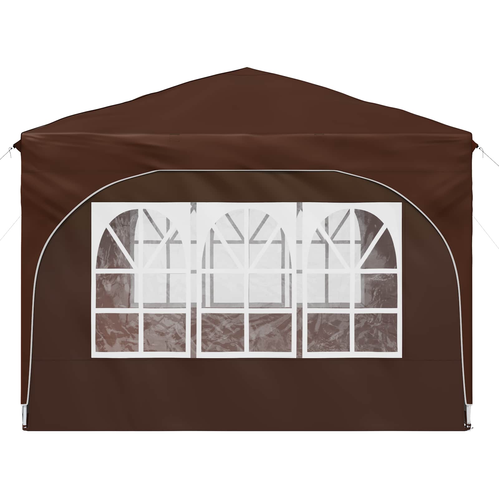 Tenda per feste a pop-up 290 x 290 x 245 cm Marrone | homemem39