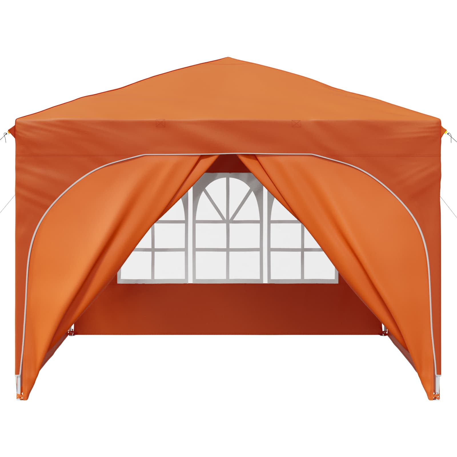 Tenda per feste a pop-up 290 x 290 x 245 cm Arancione | homemem39