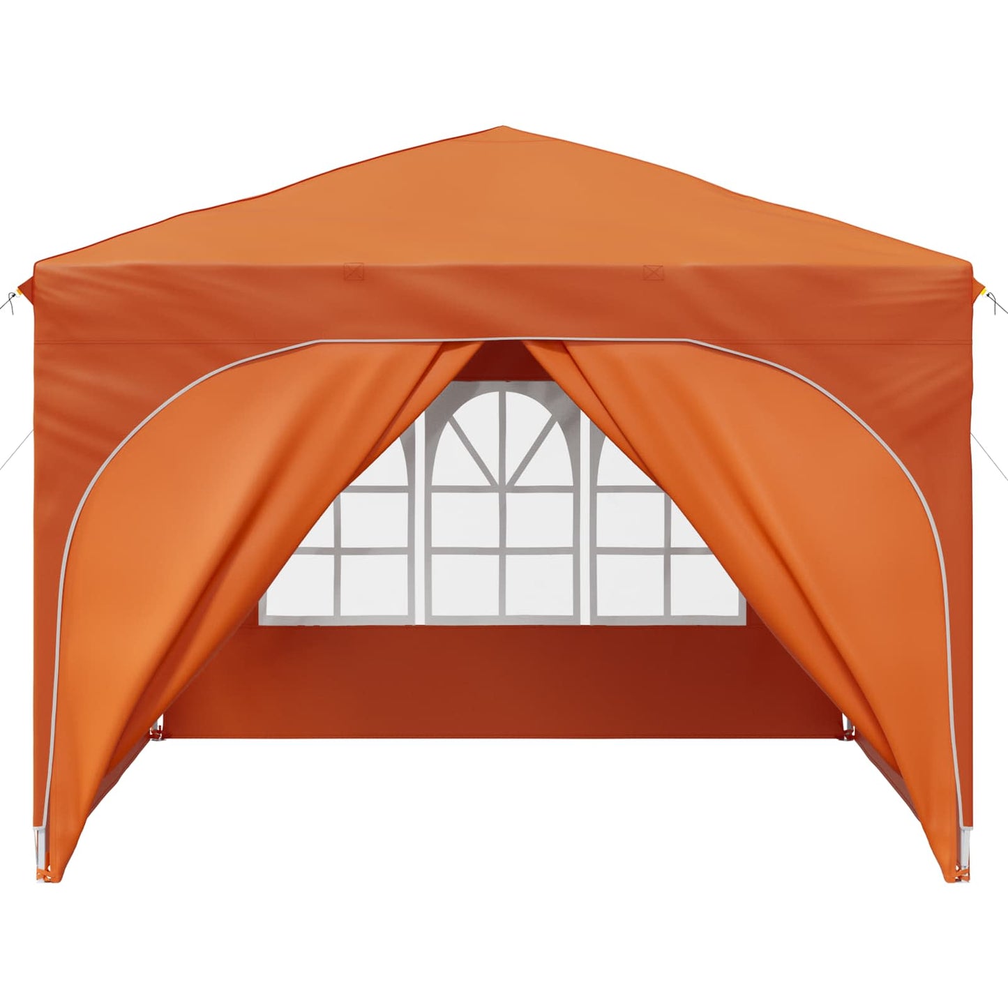 Tenda per feste a pop-up 290 x 290 x 245 cm Arancione