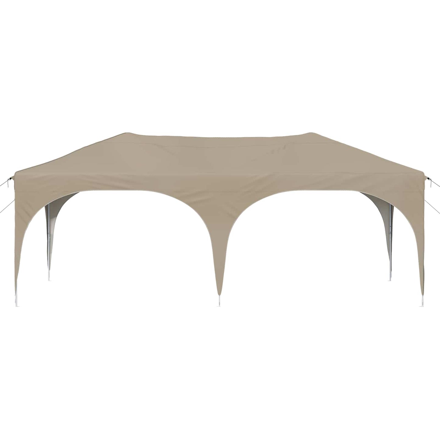 Tenda per feste a pop-up 575 x 288 x 245 cm Crema