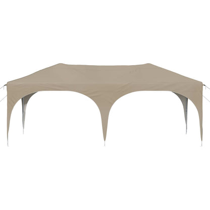 Tenda per feste a pop-up 575 x 288 x 245 cm Crema
