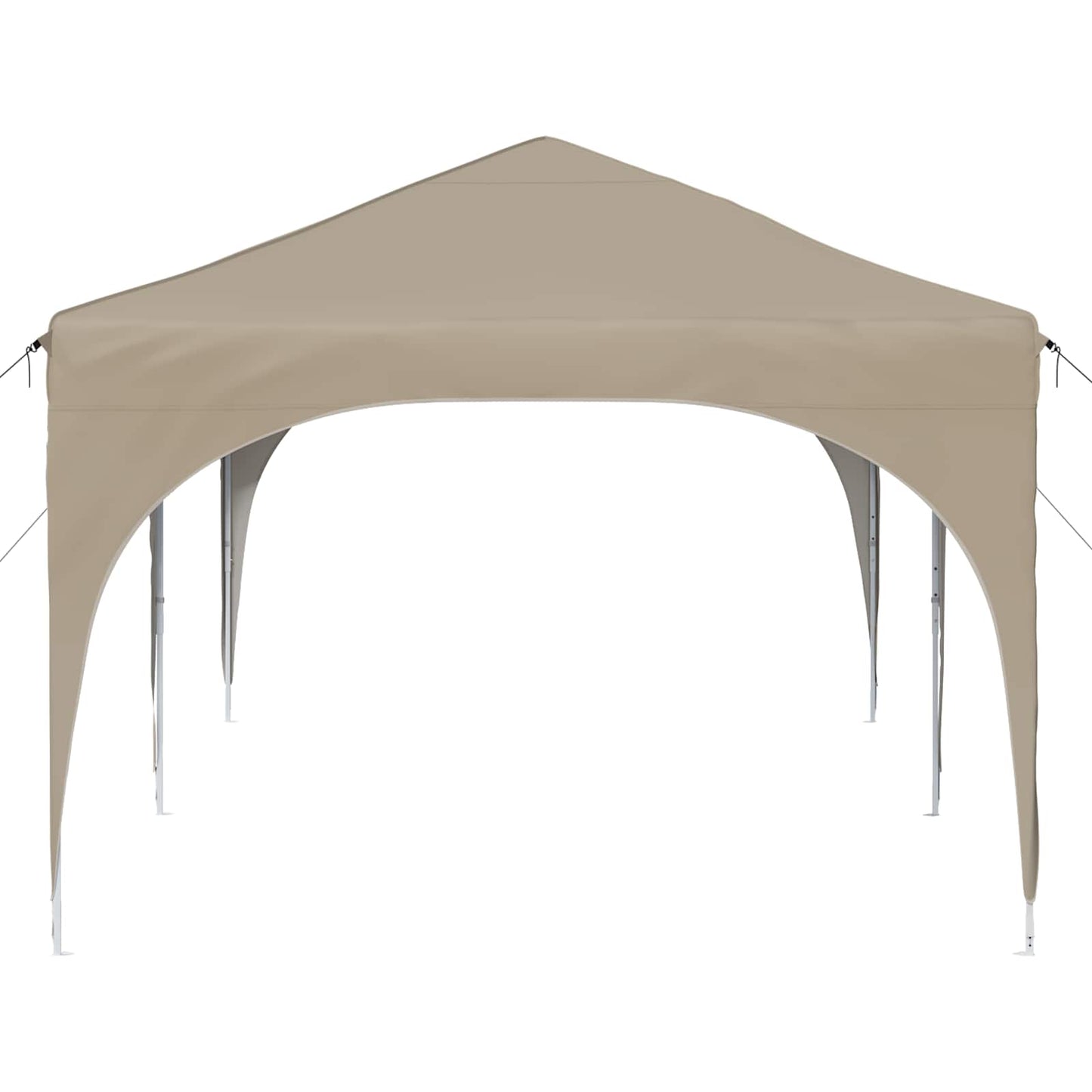 Tenda per feste a pop-up 575 x 288 x 245 cm Crema